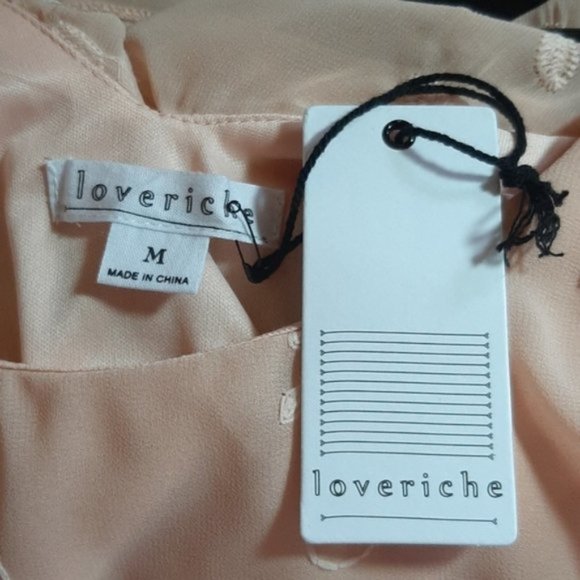 Love Riche Embroidered Blush Pink Dress - Picture 7 of 9